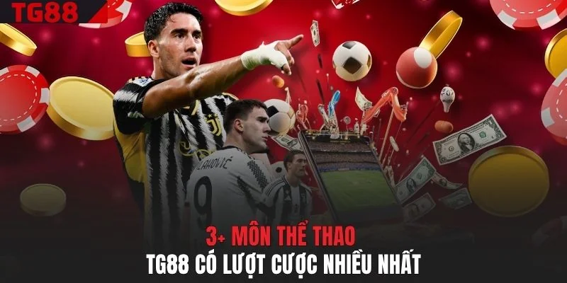 3+ môn thể thao TG88 có lượt cược nhiều nhất
