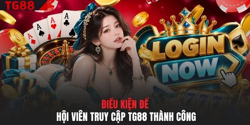 Điều kiện để hội viên truy cập TG88 thành công