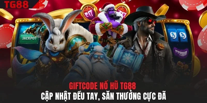 Giftcode nổ hũ TG88 cập nhật đều tay, săn thưởng cực đã