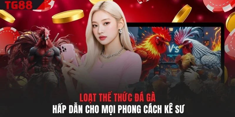 Loạt thể thức đá gà hấp dẫn cho mọi phong cách kê sư