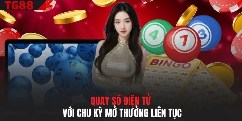 Quay số điện tử với chu kỳ mở thưởng liên tục