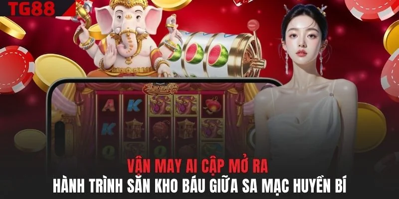 Vận may Ai Cập mở ra hành trình săn kho báu giữa sa mạc huyền bí